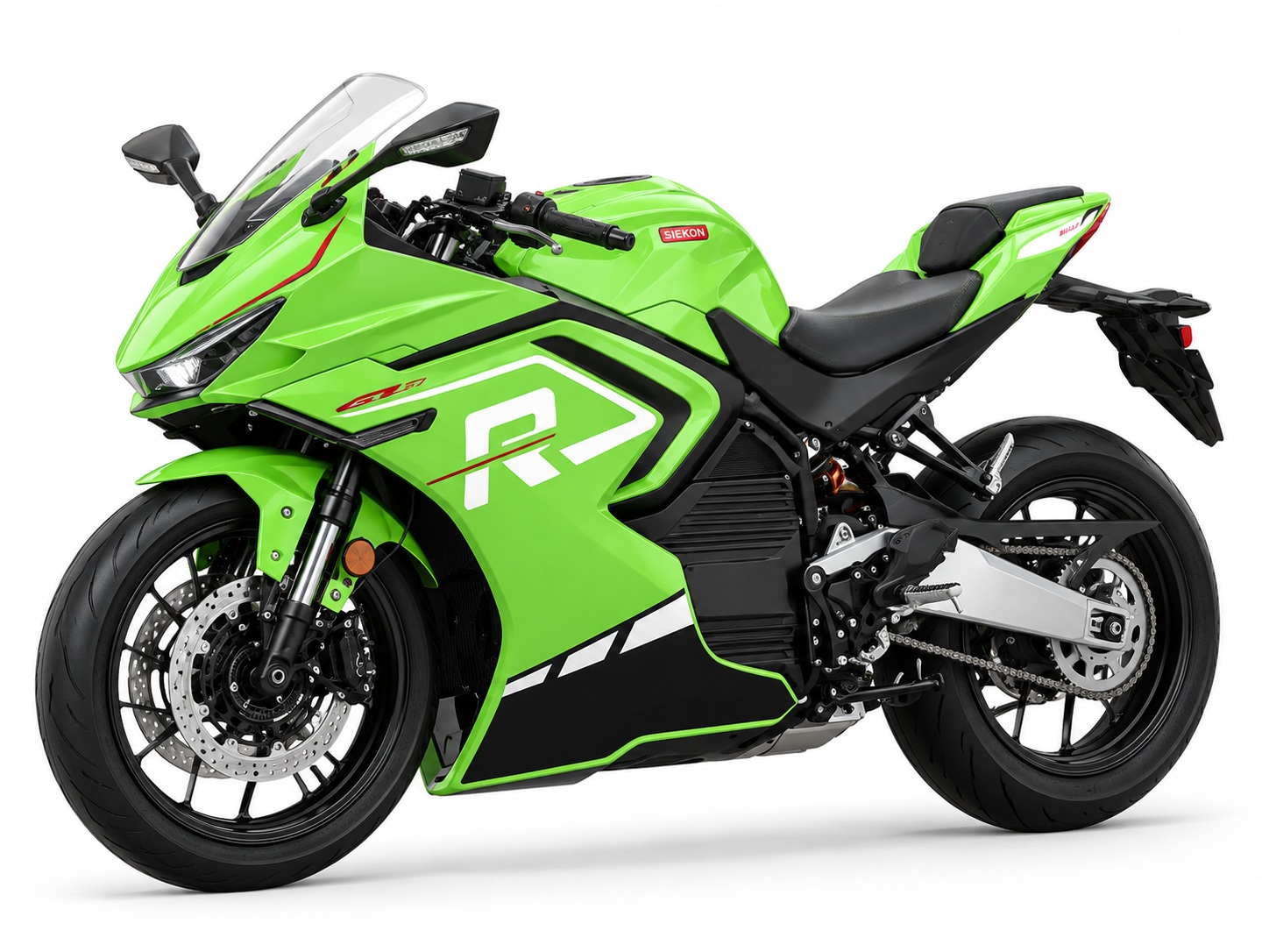 SIEKON ELT electric motorcycle · Neon Vert